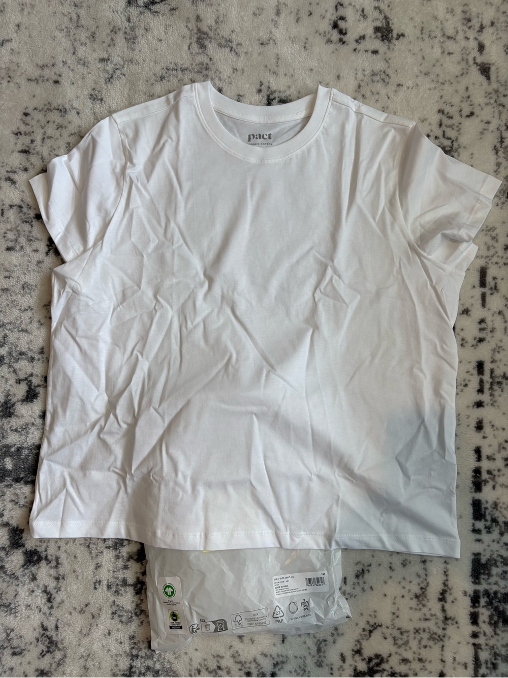 Pact Women’s Organic Cotton Essential Crewneck Tee